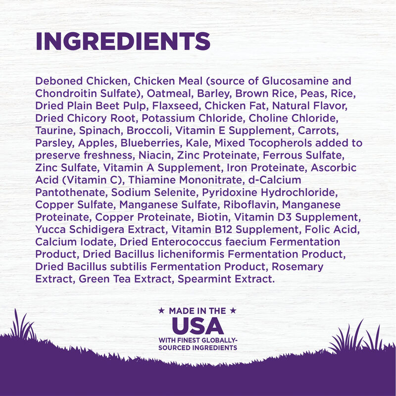 Wellness, Senior Complete Health - Debonded Chicken & Barley - 11.8 kg - Dry Dog Food image number null