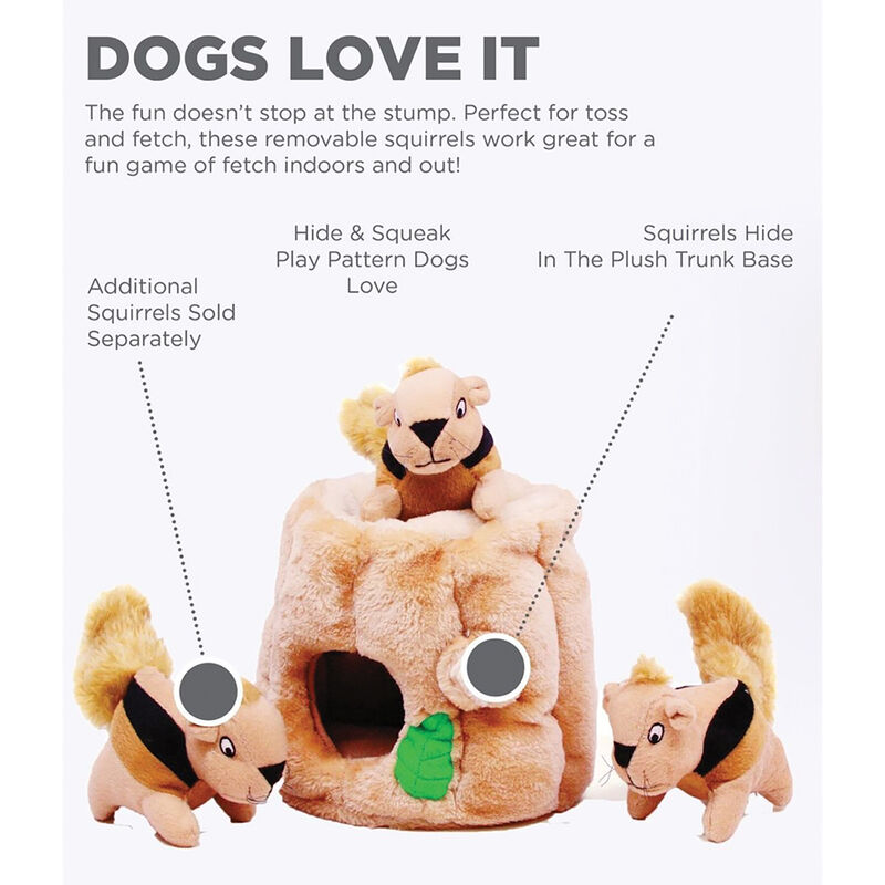 Outward Hound, Hide-A-Squirrel - Brown - Medium image number null
