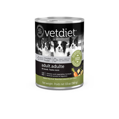 Vetdiet, Can, Adult - Chicken - 369 g - Wet Dog Food
