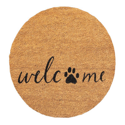 4 Cats & Dogs Home Furnishing Inc., Welcome+Paw Refill - Round