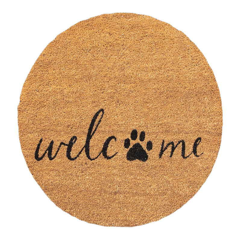 4 Cats & Dogs Home Furnishing Inc., Welcome+Paw Refill - Round image number null