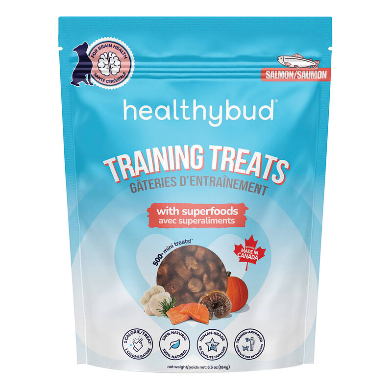 Healthybud, Salmon Mini Training Treats with Superfoods image number null