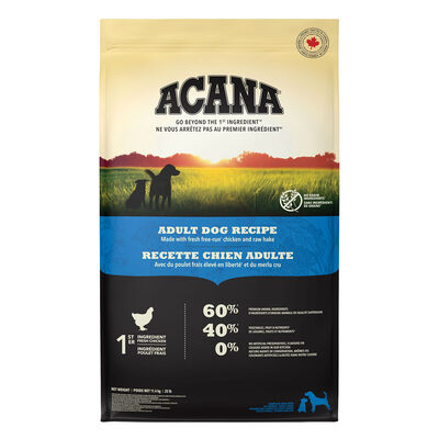 Acana, Adult Dog Food, Free-Run Chicken & Hake
