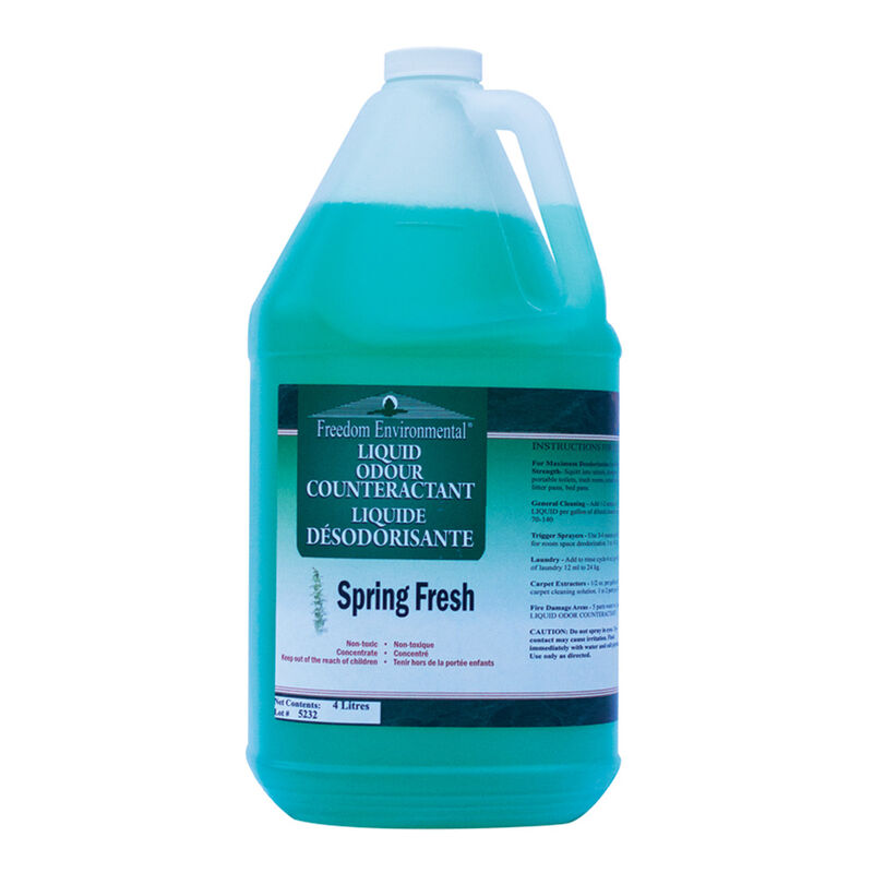 Freedom Environmental, Liquid Odour Count Spring - 4L image number null