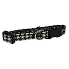 Mini Brigade, Mini Nylon Collar - Houndstooth image number null