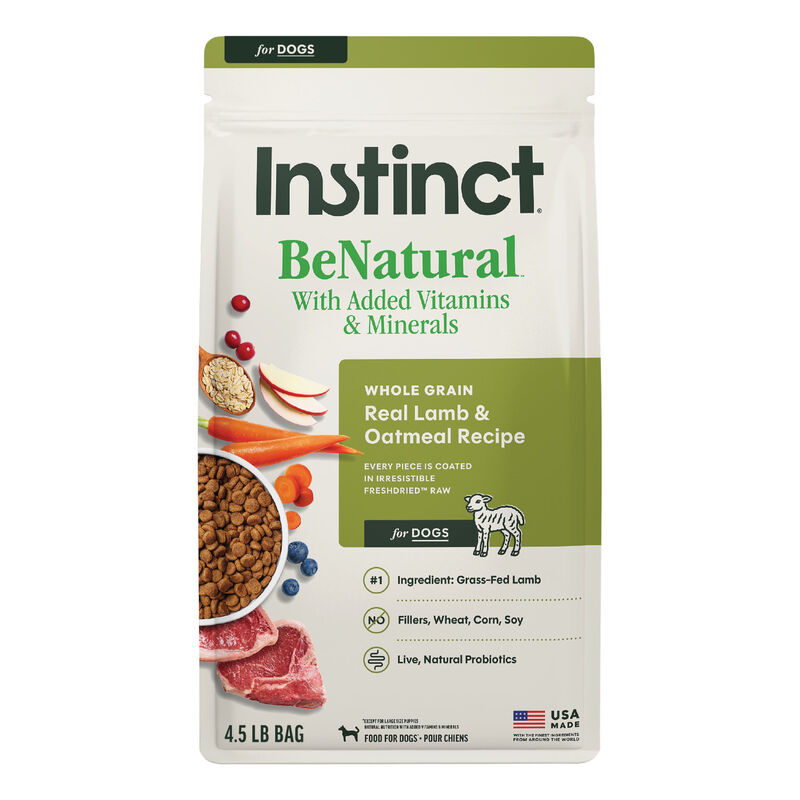 Instinct, Be Natural Dry Lamb & Oatmeal - 2.04 kg image number null