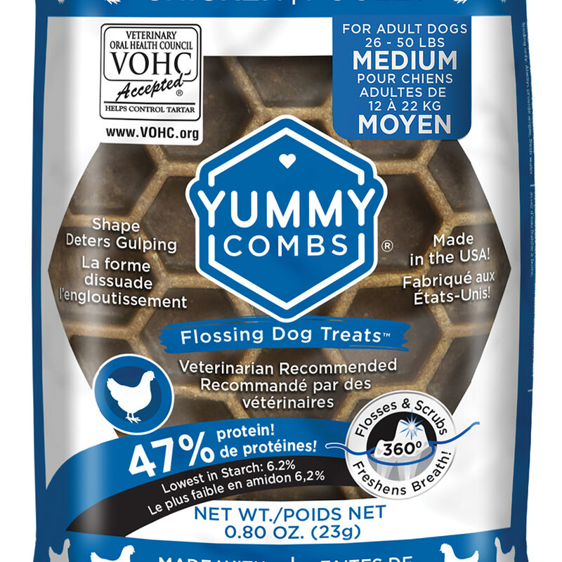 Pet's Best Life, Yummy Combs - Chicken - Medium image number null