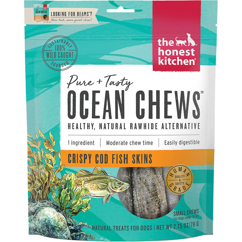 The Honest Kitchen, Wild Caught Cod - Beams - Freeze Dried Dog Treat image number null