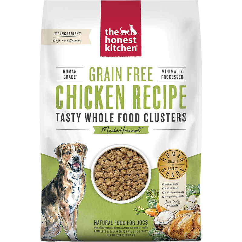 The Honest Kitchen, Grain Free Whole Food Clusters - Chicken - Dry Dog Food image number null