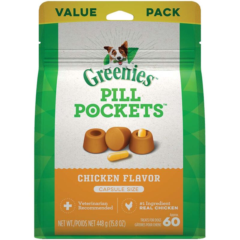 Pill Pockets for Dogs - Chicken - Capsule image number null