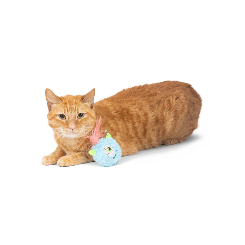 Huxley & Kent Monster Furr Ball Catnip Toy image number null