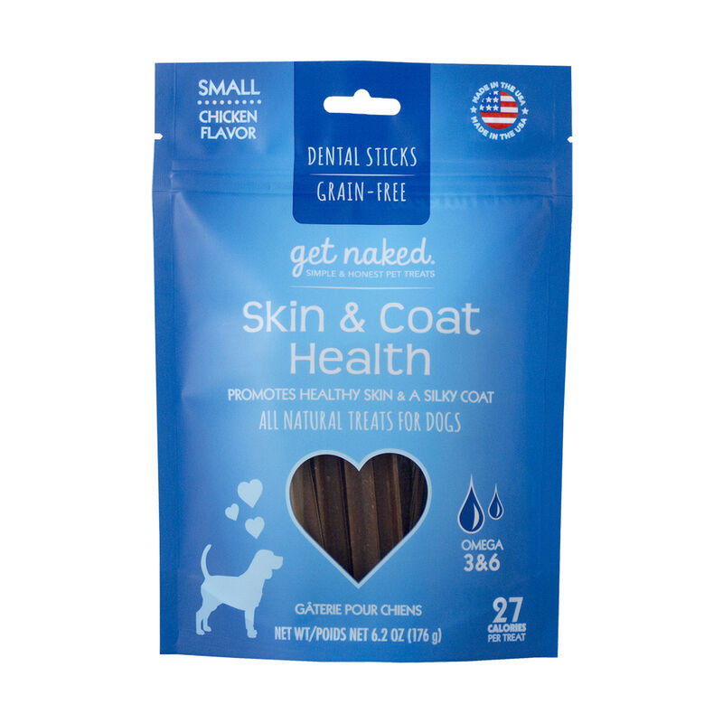 Get Naked, Dental Sticks - Skin & Coat - Small - 176 g oz image number null