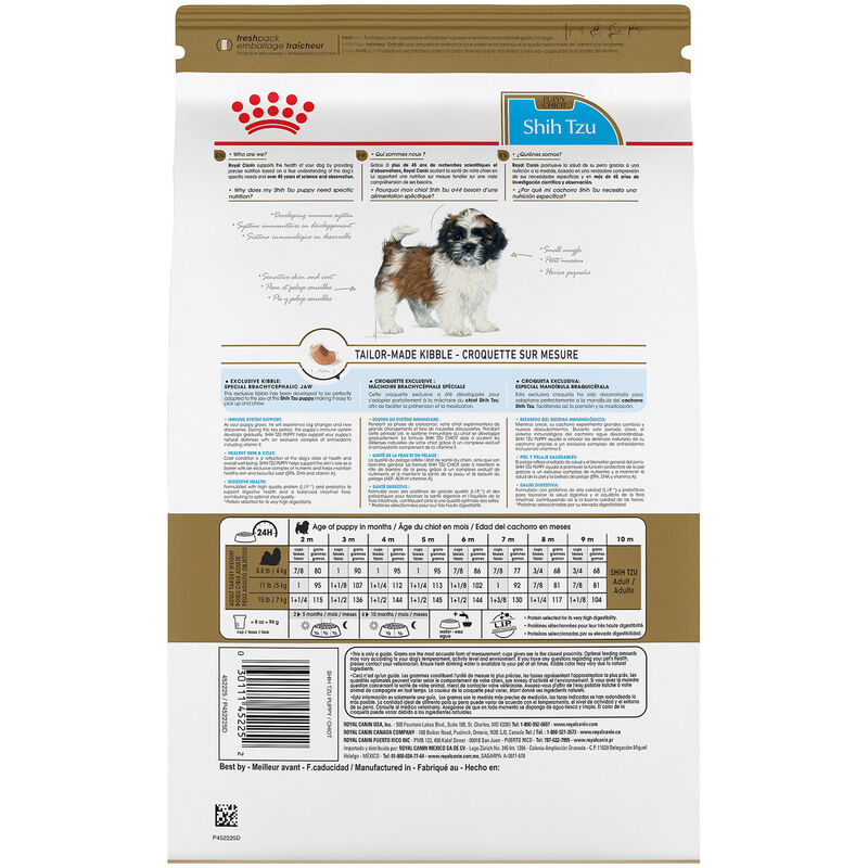 Royal Canin, Breed Health Nutrition Shih Tzu Puppy - Dry Dog Food image number null