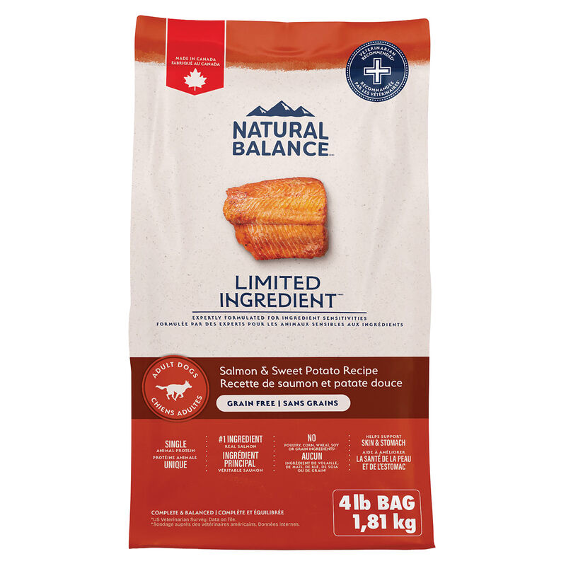 Natural Balance, Adult - GF LID Salmon & Sweet Potato - 10.8 kg image number null