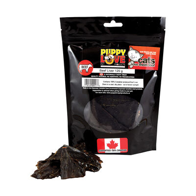 Puppy Love, Beef Liver - 120 g