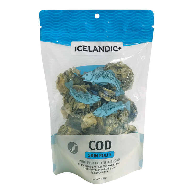 Icelandic+, Cod Skin Rolls - 3 oz image number null