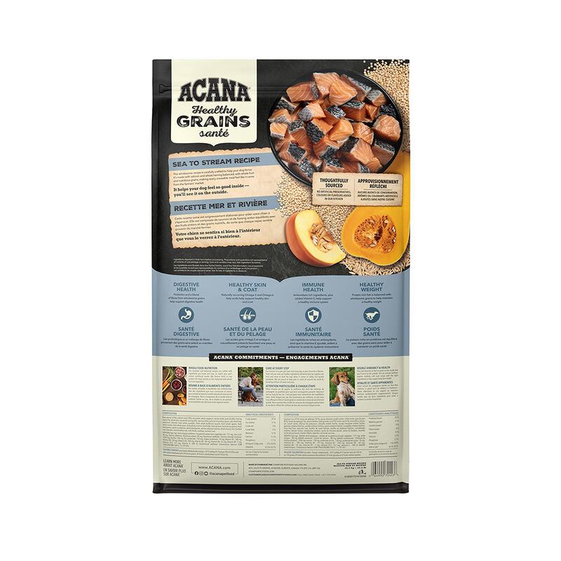 Acana, Healthy Grains Sea to Stream Recipe image number null