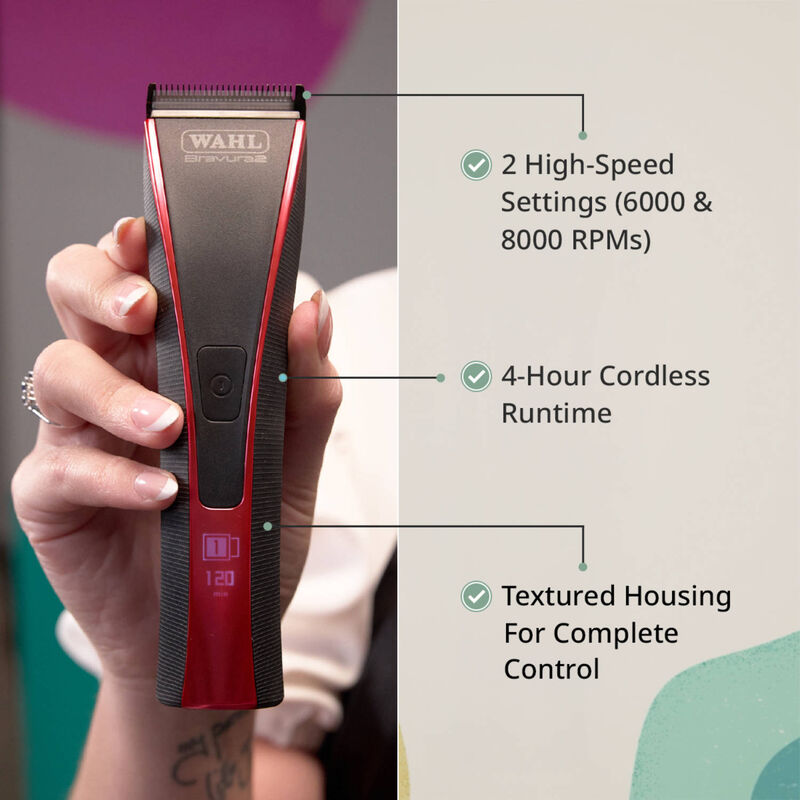 Wahl Bravura2 Clipper - Brilliant Rose image number null