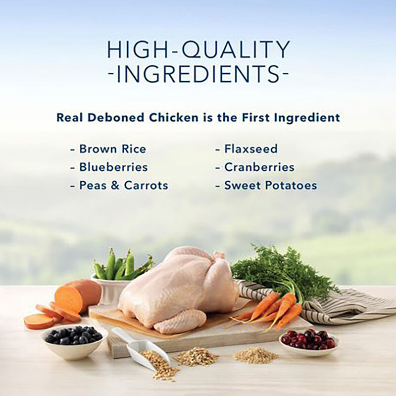 Blue Buffalo, Senior - Life Protection - Chicken & Brown Rice - Dry Dog Food image number null