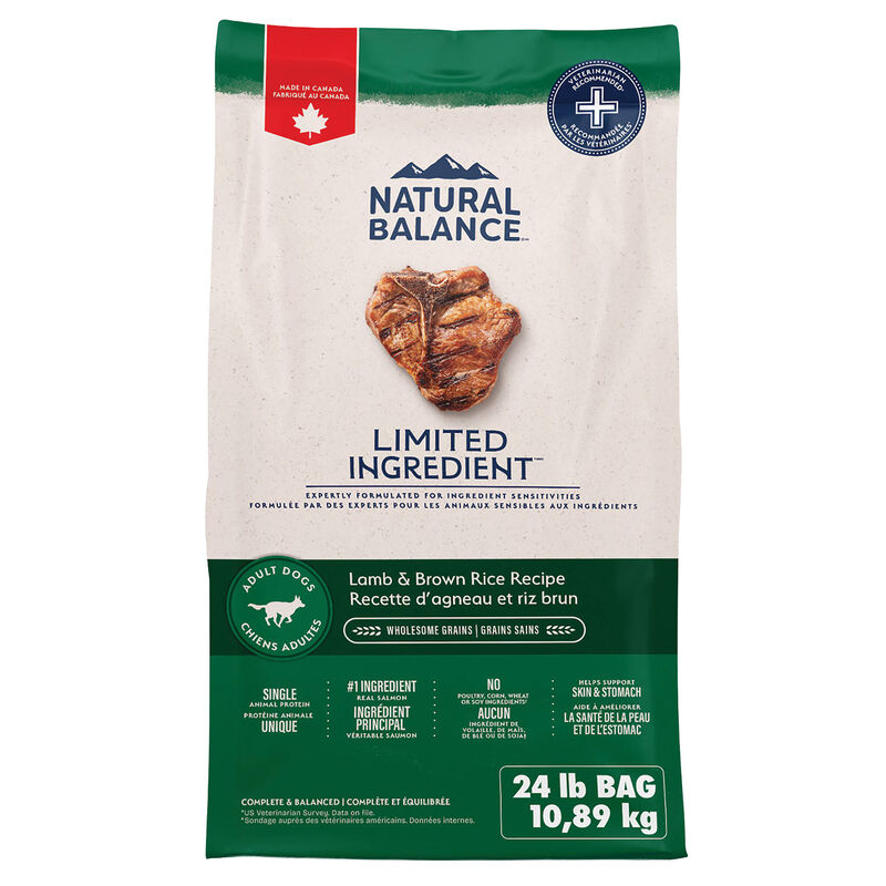 Natural Balance, Adult LID - Lamb & Brown Rice - Dry Dog Food image number null