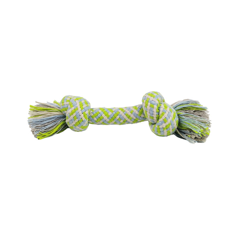Bozzy 2 Knots Braided Rope Dog Toy image number null