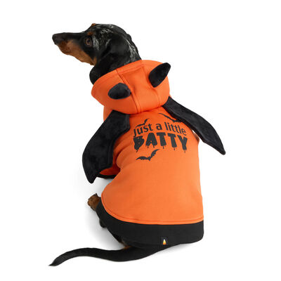 Just a Little Batty Fleece Hoodie for Dogs