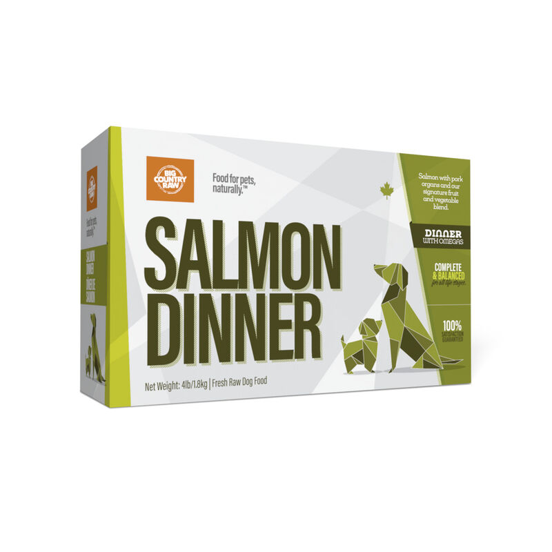 Big Country Raw, Salmon Dinner - 4lb  image number null