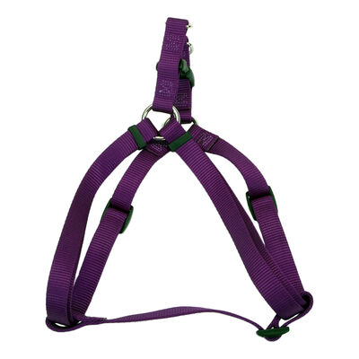 Adjustable Dog Harness, Purple, Small - 5/8" x 16-24