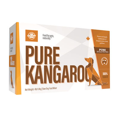 Big Country Raw, Pure Kangaroo - 4 lb - Frozen Dog Food