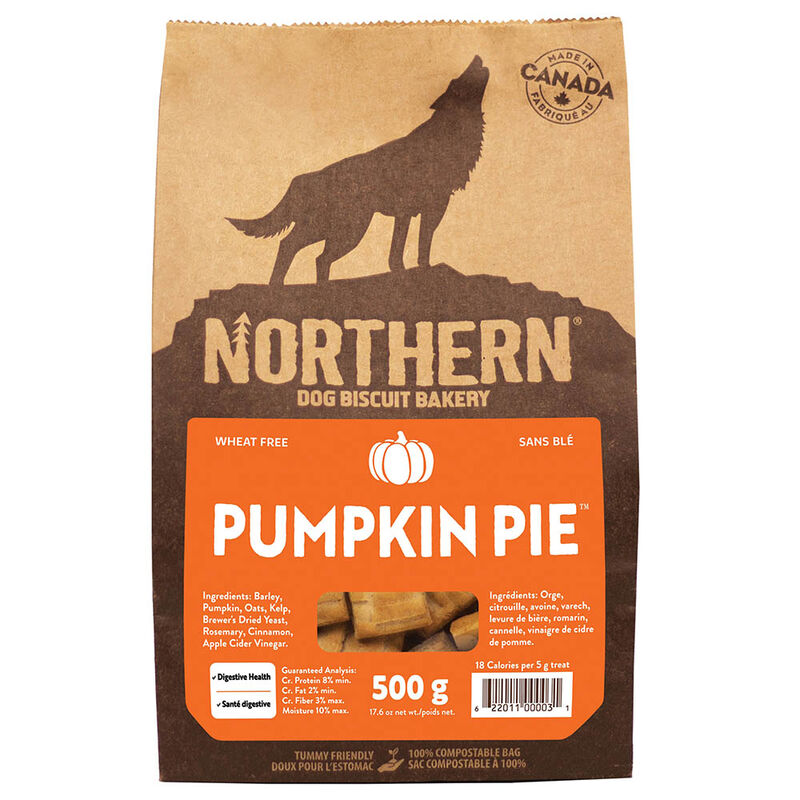 Northern Biscuit, Wheat Free, Pumpkin Pie - 500 g - Dog Biscuit image number null