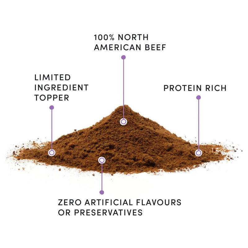 Crumps' Naturals, Beef Sprinkles - 120 g - Dog Food Topper image number null