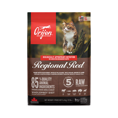 Orijen, Feline Adult Reg. Red - Dry Cat Food