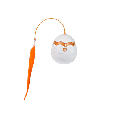 Zoom Pets Dino Egg Spinner Cat Toy