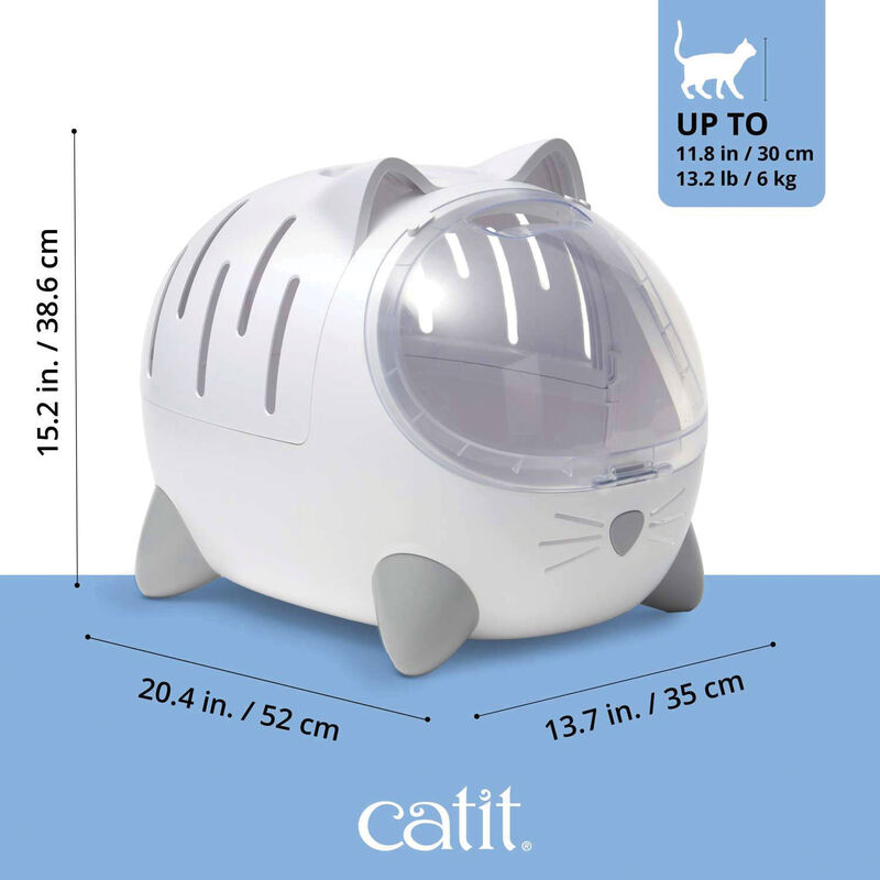 Catit PIXI Mio 2-in-1 Cat Bed & Carrier image number null