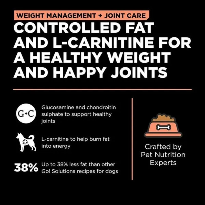 GO! SOLUTIONS, Adult - Weight Management & Joint Care - Salmon Recipe for Dogs image number null