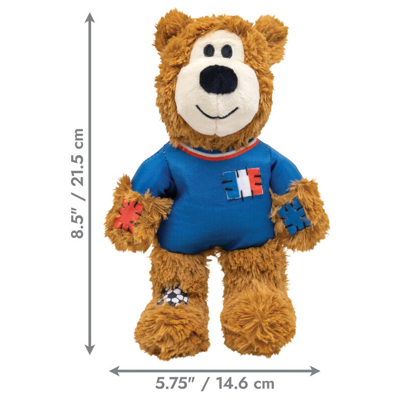 KONG Wild Knots Sport Bear Dog Toy image number null
