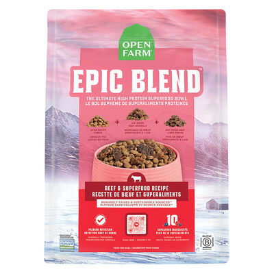 Open Farm, Epic Blend Beef & Superfood