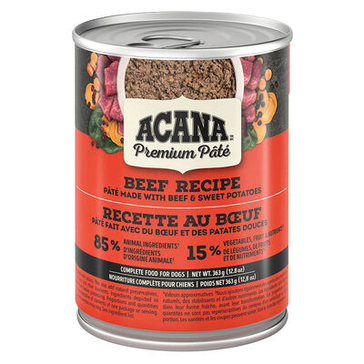 Acana, Can, Adult - Premium Pate Beef Recipe - Wet Dog Food