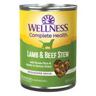 Wellness, Canned Dog Food, Chunks & Gravy, Lamb & Beef Stew with Brown Rice & Apples - 12.5 oz - Wet image number null