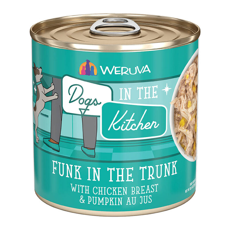 Weruva, Can, Adult - Funk in the Trunk - 285 g - Minced - Wet Dog Food image number null