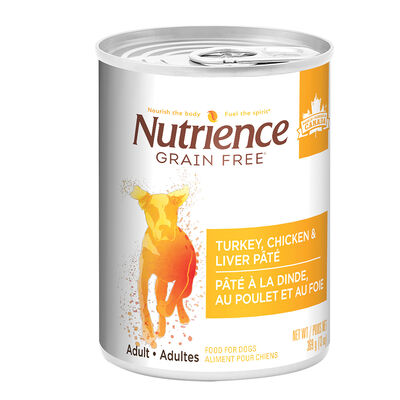 Nutrience Grain Free - Turkey, Chicken & Liver P&acirc;t&eacute; - Wet Dog Food