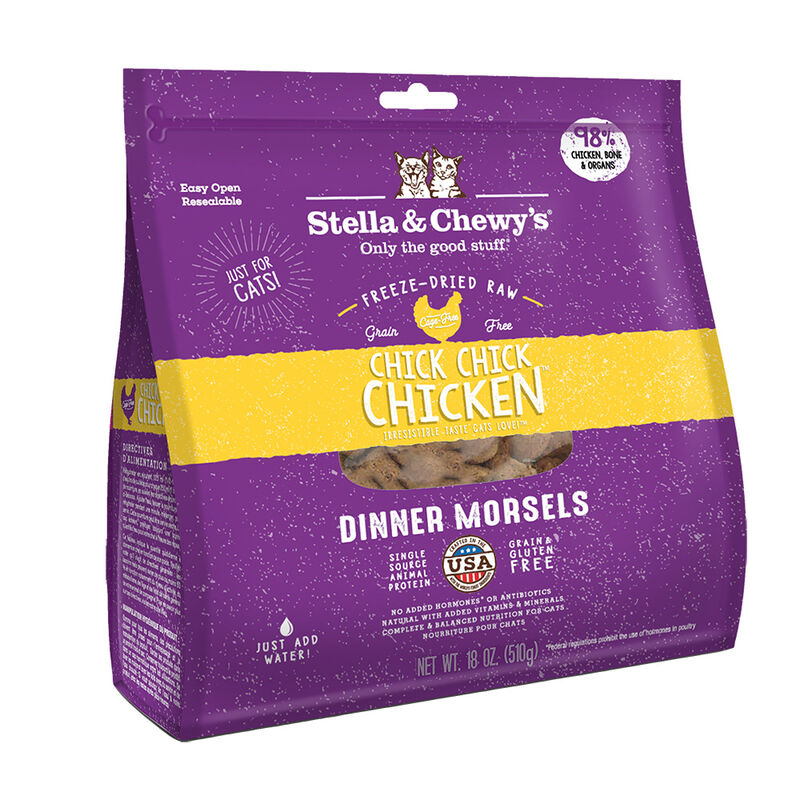 Stella & Chewy's, Cat Freeze-Dried Raw, Chick Chick Chicken Dinner Morsels image number null