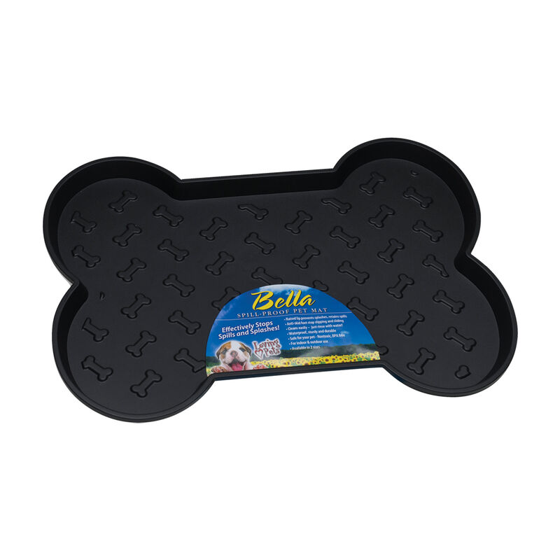 Loving Pet, Bella Spill-Proof Dog Mat - Black image number null