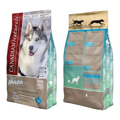 Canadian Naturals, Adult & Puppy - GF Whitefish - 2.27 kg - Dry Dog Food