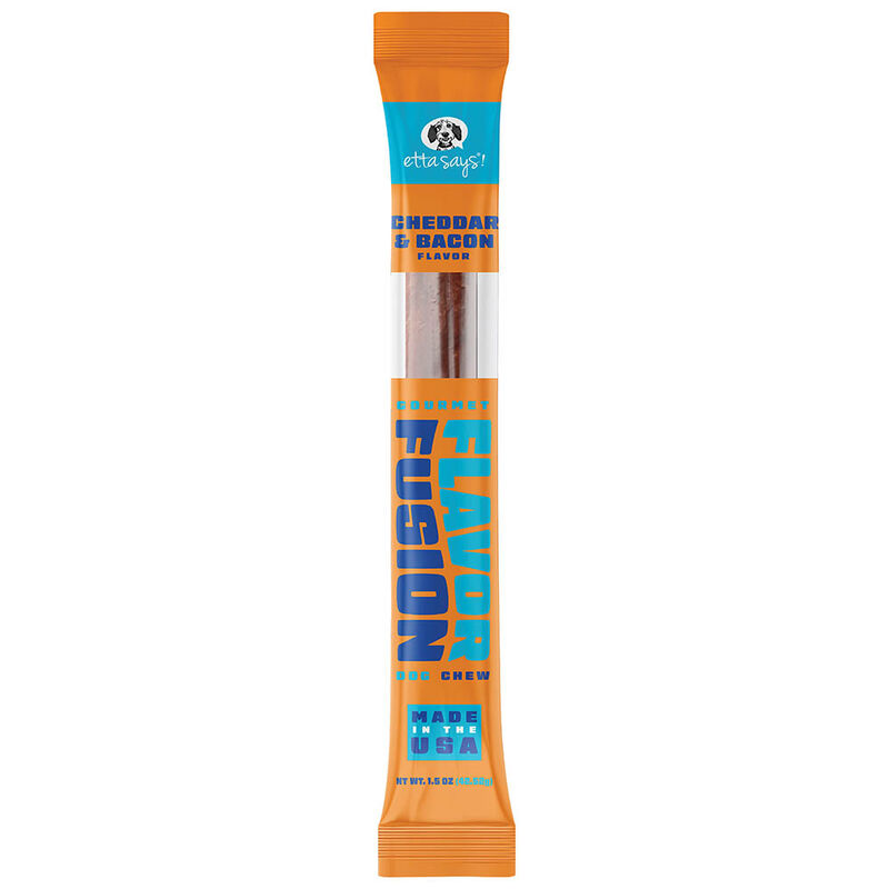 Etta Says!, Flavor Fusion Chews - Cheese & Bacon image number null