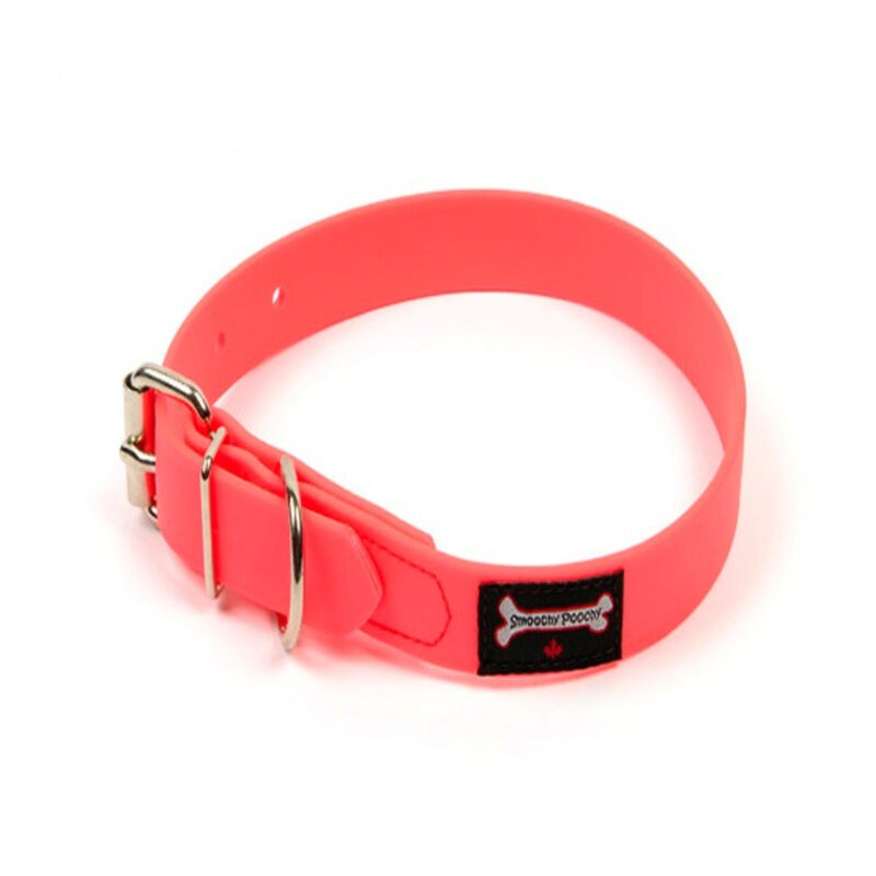 Smoochy Poochy, Polyvinyl Collar - Hot Pink - 1" Width image number null