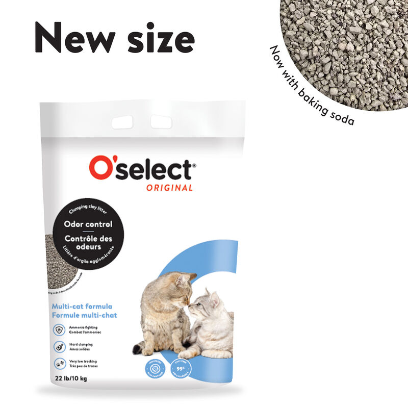 O'select Multi-Cat Clumping Clay Litter image number null