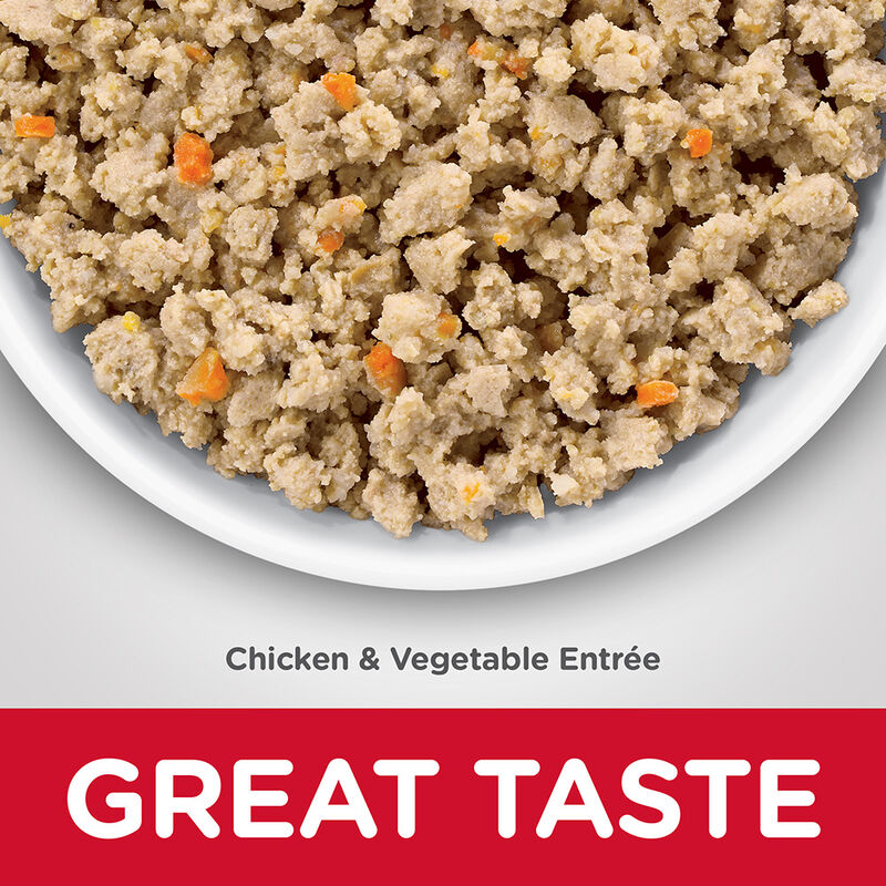 Science Diet, Adult Sensitive Stomach & Skin Chicken & Vegetable Entr&eacute;e - 82 g - Wet Cat Food image number null