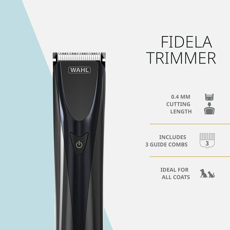 Wahl Fidela Pro Animal Cordless Trimmer - Black image number null