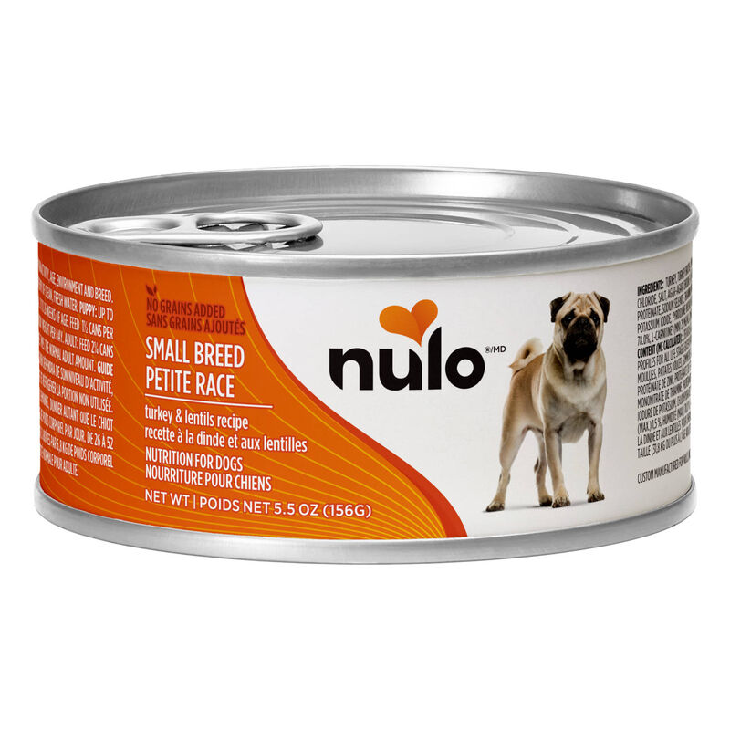 Nulo, P&acirc;t&eacute; Small Breed Turkey & Lentils - Dog Wet Food image number null